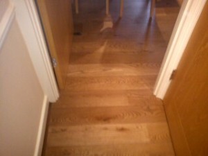 Here we have laid Epoque Umber Brown throughout a house with Scotia to perimeters.