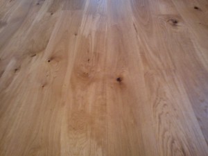 Here we have laid 162MM Tarkett Epoque Rustic UV Oiled floor in a Kitchen